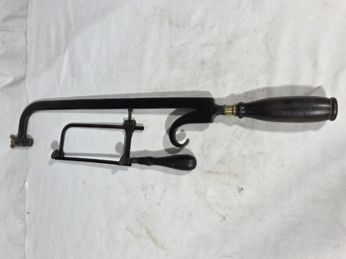 Tools - Saws - Early victorian hacksaw & Coping saw