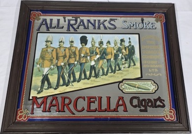 Advertising - Mirror - Marcella Cigars
