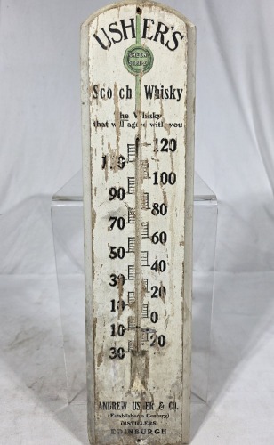 Advertising - Thermometer - Usher's Scotch Whisky