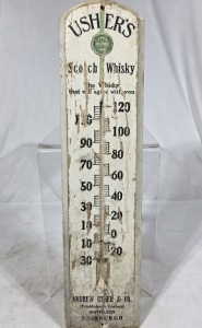 Advertising - Thermometer - Usher's Scotch Whisky