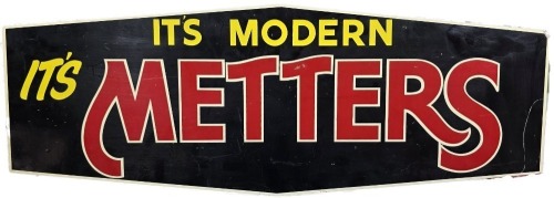 Advertsing - Masonite Sign - Metters