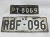 Garagenalia - Number Plates - Number Plates x 2, QLD and SA