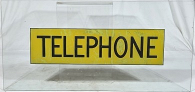 Glass Panel - Red Telephone Box Panel
