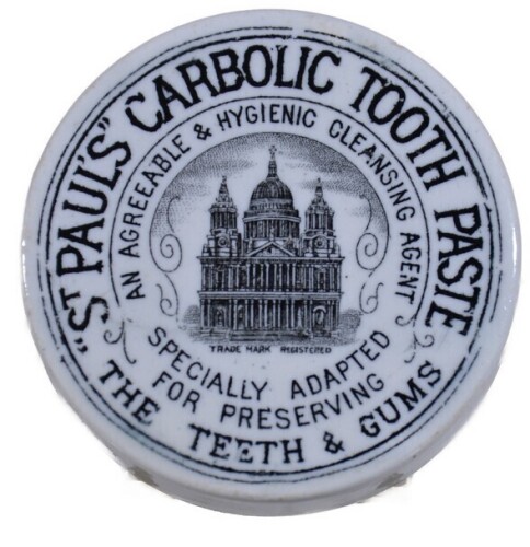 Pot Lid - Paul's Carbolic Toothpaste