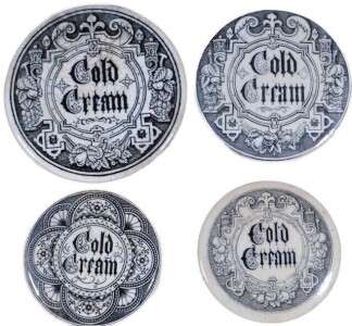 Pot Lid x4 - Cold Cream