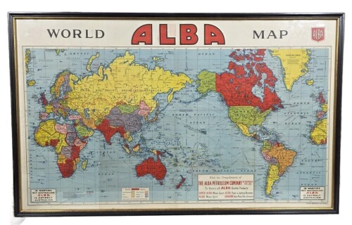 Garagenalia - World Map - Alba petroleum Company