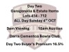 Day Two - 10am Sunday Lots 414 - 712 - 16.5% Buyer Premium
