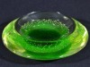 Uranium Glass - Murano Glass - Flying Saucer Bowl - 2