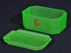 Uranium Glass - Card Holder/ashtray - 3