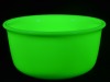 Uranium Glass - Opaline Glass- Mixing bowl