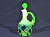 Uranium Glass - Decanter - Gibson Glass - 2