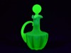 Uranium Glass - Decanter - Gibson Glass