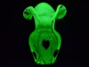 Uranium Glass - Vase - Gibson Glass