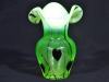Uranium Glass - Vase - Gibson Glass - 2