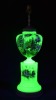Uranium Glass - Edwardian- Lamp Base