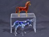 Uranium Glass - Horse X 2 - 2