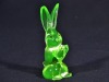 Uranium Glass - Murano Glass - Rabbit - 2