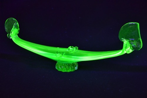 Uranium Glass - Murano Glass - Gondola