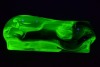 Uranium Glass - Murano Glass - Art Glass Ashtray