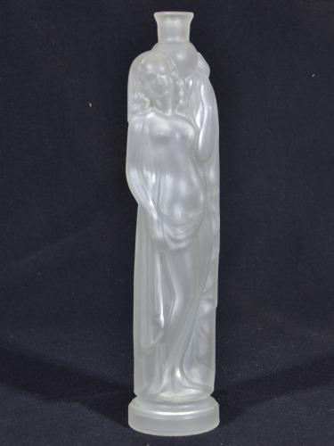 Early Glass - Nude lady - decanter