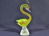 Uranium Glass - Murano Glass - Bird - 2