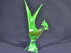 Uranium Glass - Murano Glass - Rooster - 2