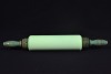 Uranium Glass- Depression Glass - Rolling pin - 2