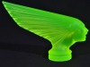 Uranium Glass - Desna Glass - Hood ornament - 2