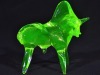 Uranium Glass - Bison - 2