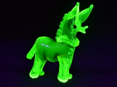 Uranium Glass - Murano Glass - Zebra ( ? )