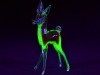 Uranium Glass - Murano Glass - Deer