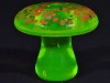 Uranium Glass - Murano Glass - Mushroom - 2