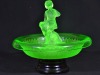 Uranium Glass - Depression Glass - Float Bowl - 2