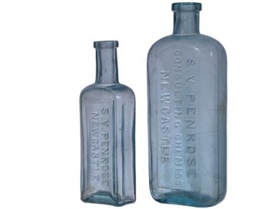 Chemist -S. V. Penrose, Newcastle x 2