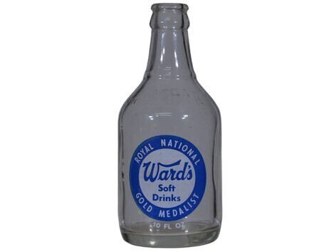 Pyro Label - 10oz - Wards Cordial Co., Gladstone