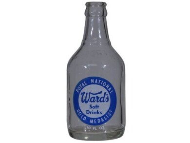 Pyro Label - 10oz - Wards Cordial Co., Gladstone