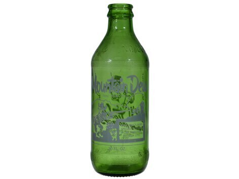 Crown Seal Pyro Label - Mountain Dew