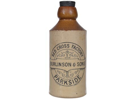 Ginger Beer - B/T- Red Cross Factory , Parkside ( S.A.)