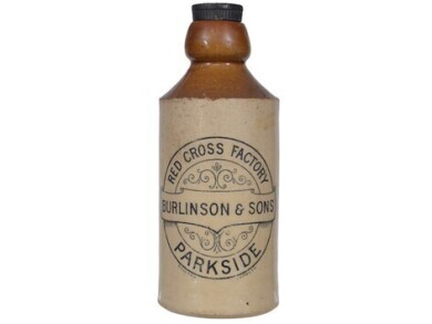 Ginger Beer - B/T- Red Cross Factory , Parkside ( S.A.)