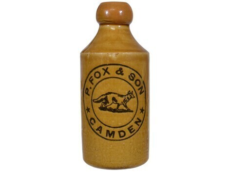 Ginger Beer - B/T- P.Fox & Son, Camden