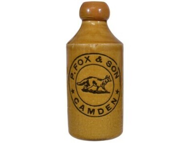 Ginger Beer - B/T- P.Fox & Son, Camden