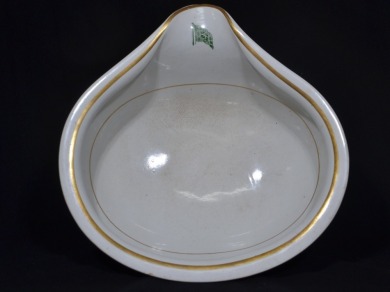 Pottery -Shipping line Basin
