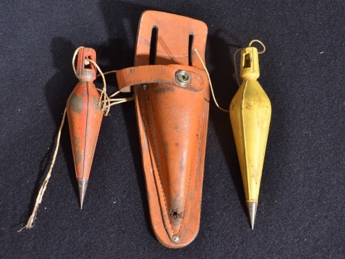 Plumb Bob - Painted X 2