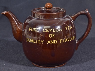 Advertising - Ceylon Tea - teapot