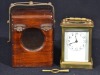 Antique Clock - Carriage clock with case