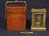 Antique Clock - Carriage clock with case - 2