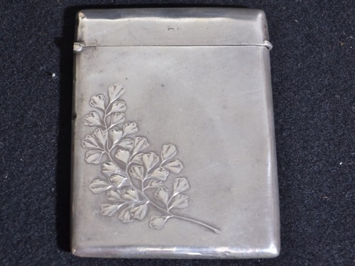 Jewellery - Silver Card Holder