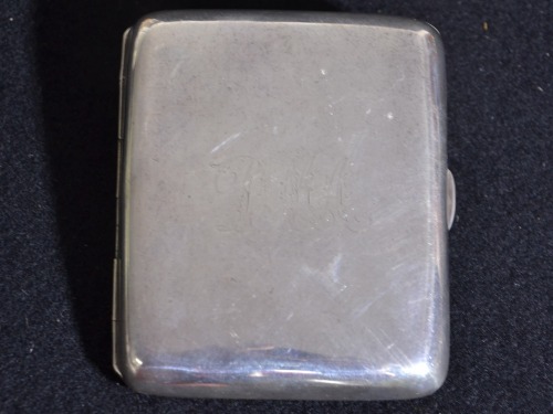 Jewellery - Silver Cigarette Case