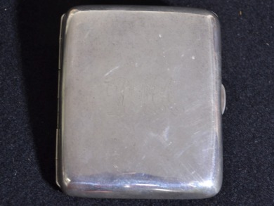 Jewellery - Silver Cigarette Case