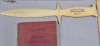 Ephemera - Assorted Cookbooks with Singletons advertising Letter Opener - 2